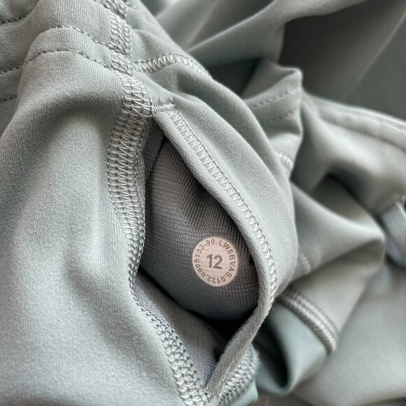 Lululemon 2022 Wunder Train Contour Fit High-Rise Crop 21" Misty Glade Green 12 - Picture 7 of 7